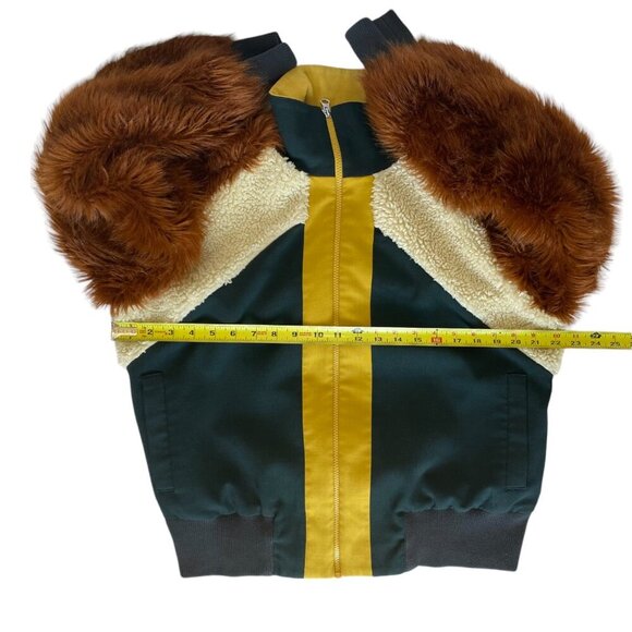 Sea New York Colorblock Faux Fur Track Jacket - Picture 9 of 11